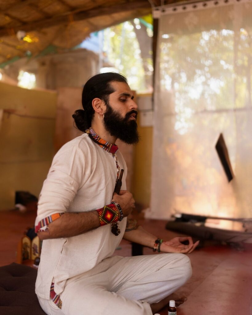 Eshan - facilitating at a retreat